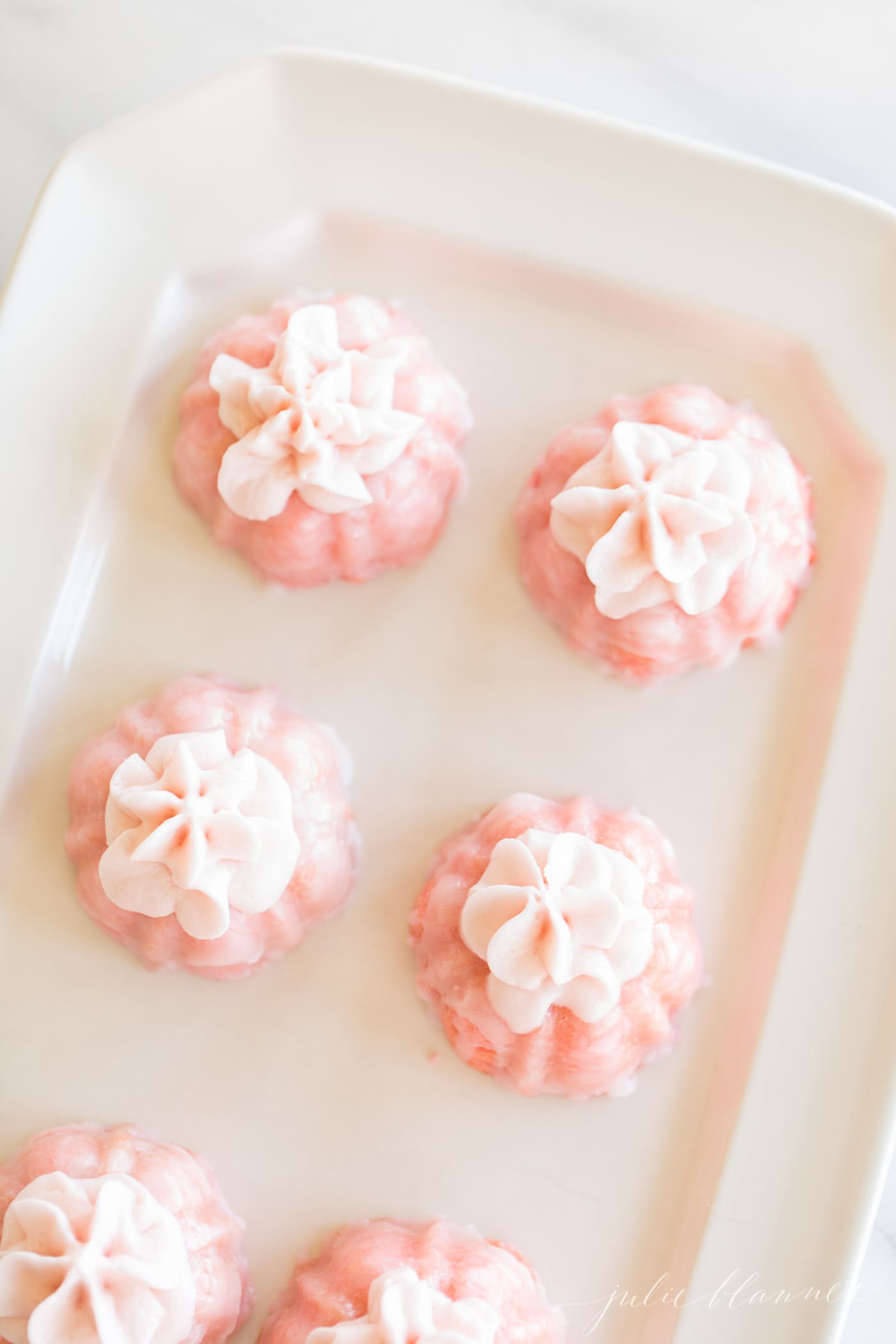 Pink Champagne Mini Bundt Cakes - Beyond Frosting