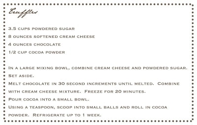 truffles | recipe