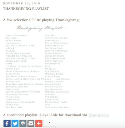 Thanksgiving Playlist | The Best Thanksgiving Dinner Music