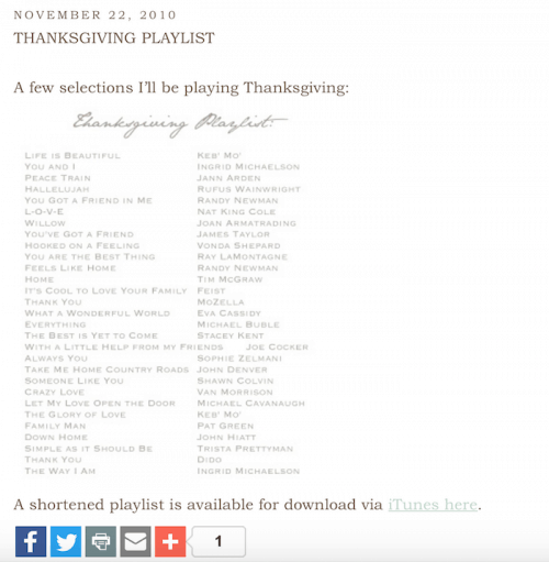 Thanksgiving Playlist | The Best Thanksgiving Dinner Music