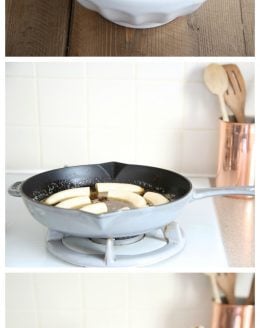 Step by step recipe for Bananas Foster