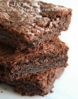 Fudge brownies recipe