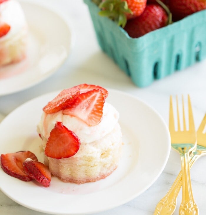 The best strawberry shortcake recipe with fresh whipped cream in just 15 minutes!
