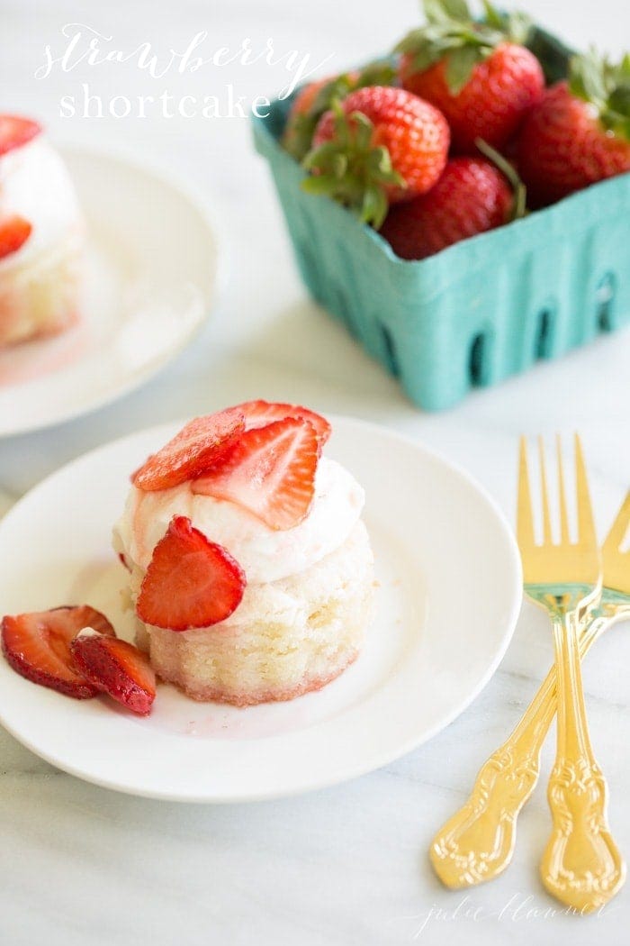 Simple Strawberry Shortcake Recipe | Julie Blanner