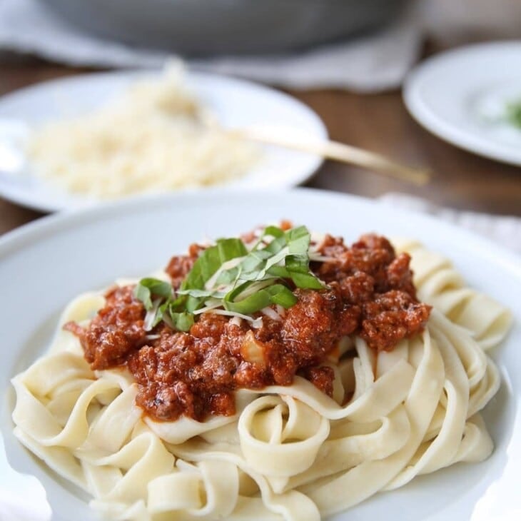 5 Star bolognese sauce without a lot of time & effort!