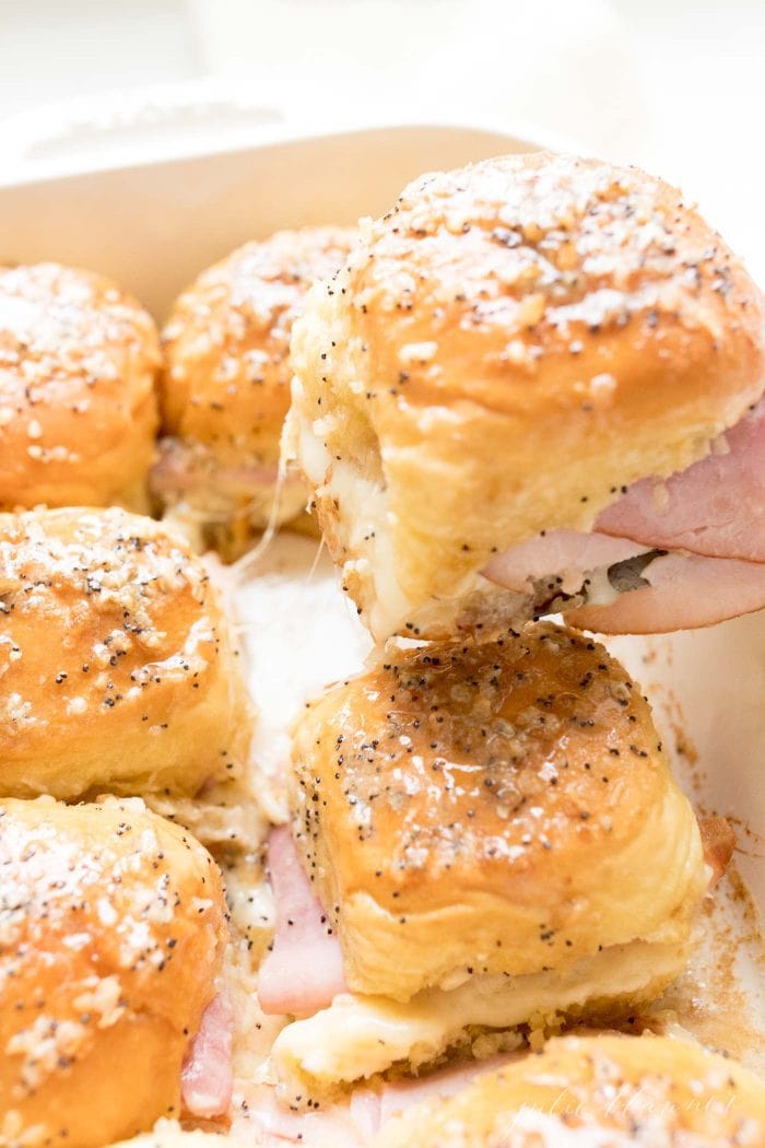 Ham and Cheese Sliders (Hot Ham and Cheese)