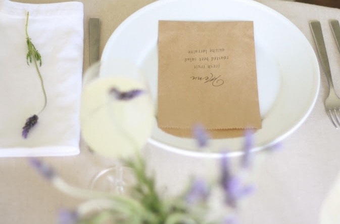 simple and beautiful brunch | lavender and lemonade