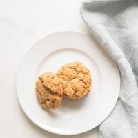 Flourless Peanut Butter Cookies