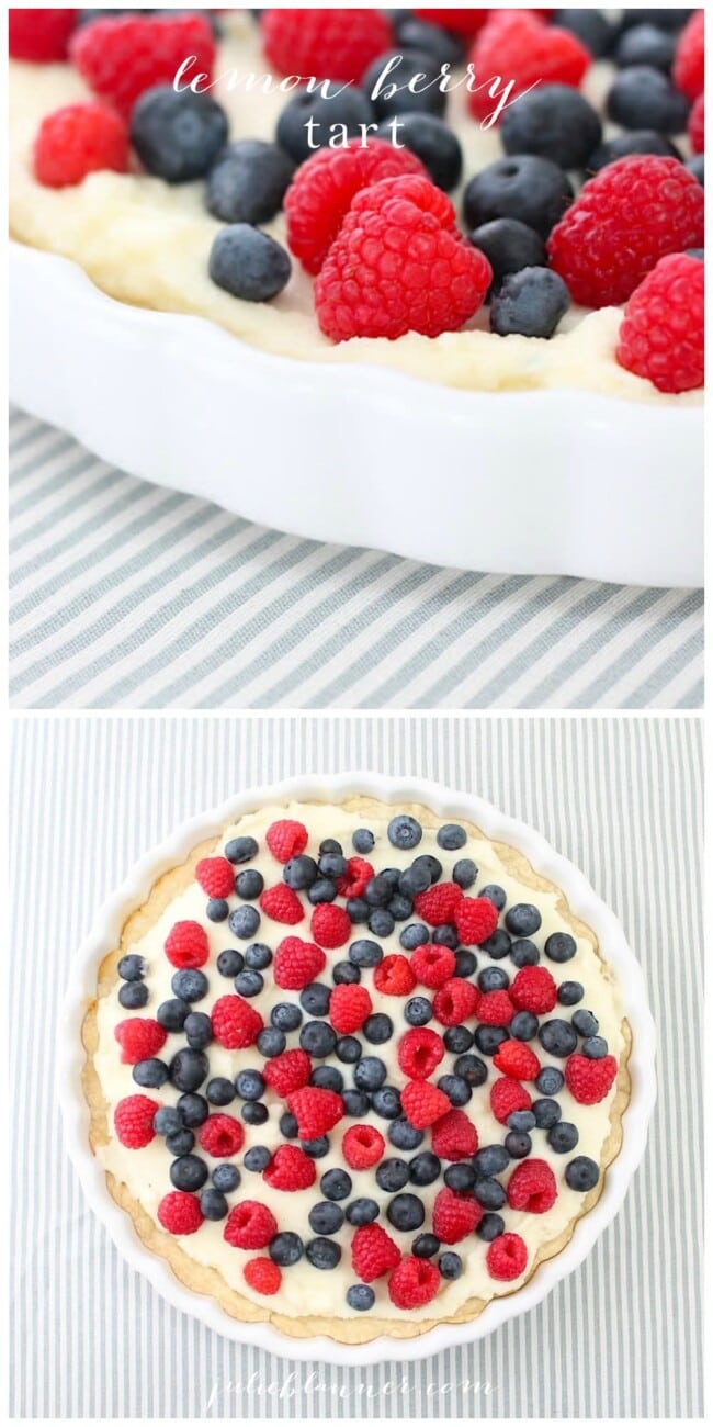 Lemon Berry Tart Recipes
