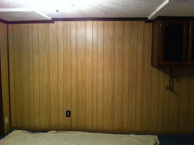 A wooden wall