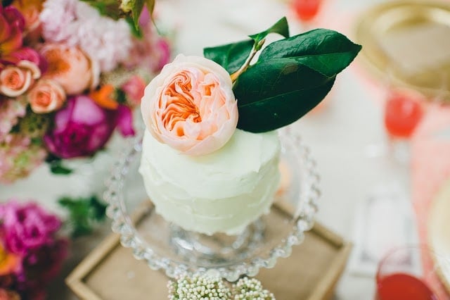 A close up of a decorated cake on a table