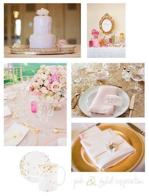 Pink & Gold Inspiration - Julie Blanner