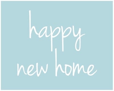 Happy New Home