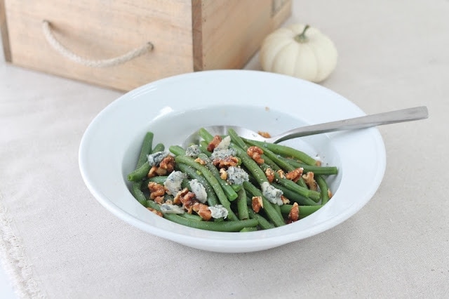 gorgonzola green beans