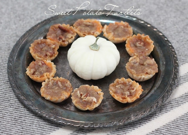 sweet potato tartlets | favorite fall hors d’oeuvres