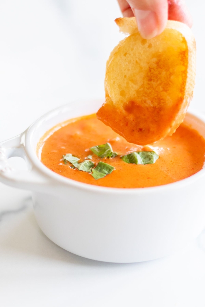 Creamy Tomato Soup Julie Blanner