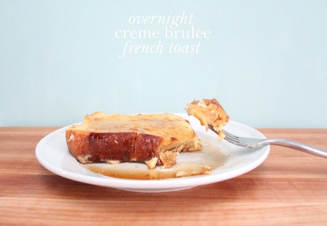 creme brulee french toast