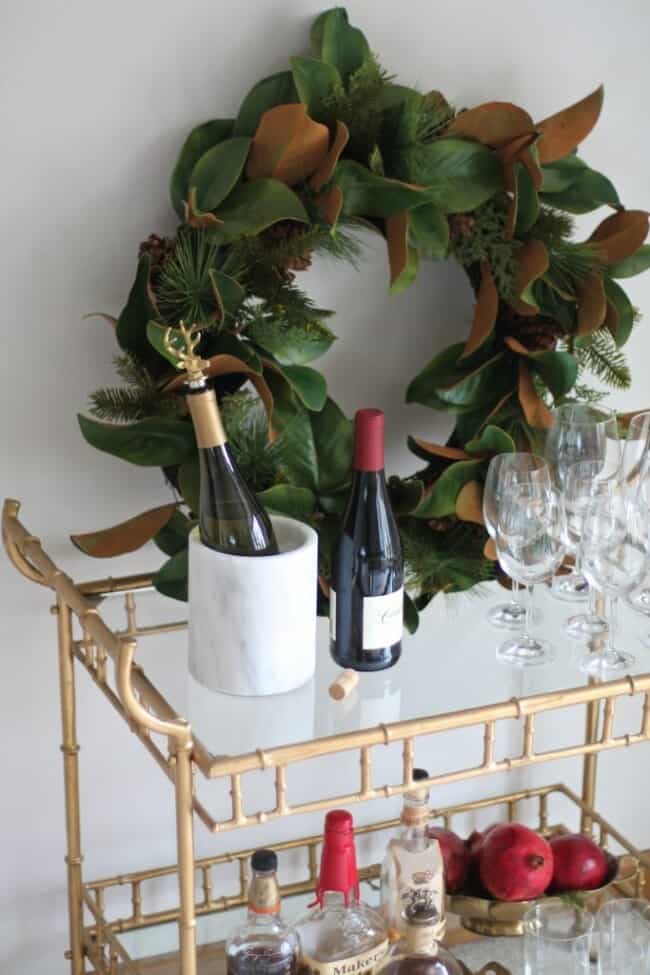 Where to Find the Cute Gold Bar Cart of Your Dreams Julie Blanner