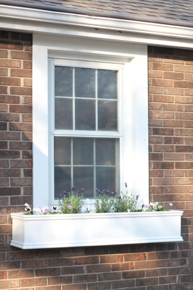 How to Make Window Boxes (DIY Window Planters) | Julie Blanner