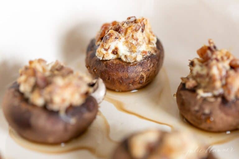 The BEST Stuffed Mushrooms Julie Blanner
