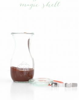 2 ingredient homemade magic shell recipe