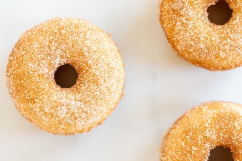 Cinnamon Sugar Donuts | Julie Blanner