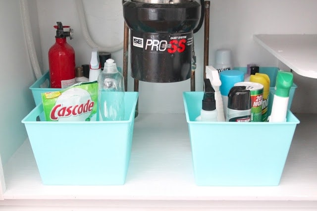 Organize  Under Sink Storage — iron & twine