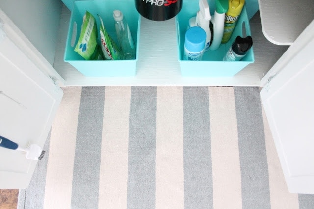 Hewn and Hammered: De-Stress with Under Sink Organization Tips