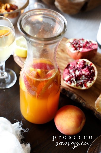 signature drink | prosecco sangria