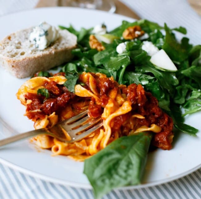 Simple Sun Dried Tomato Pasta Sauce Julie Blanner
