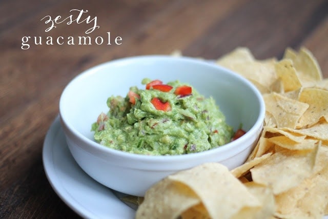 zesty guacamole recipe
