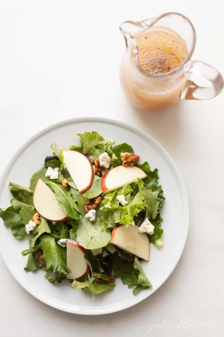 Apple Cider Vinegar Salad Dressing | Julie Blanner