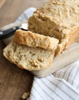Incredibly good {and easy} beer bread recipe!