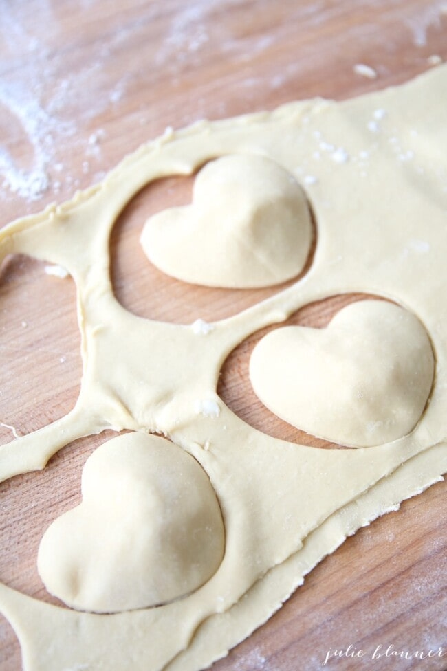 Valentine's Day Dinner - Easy Heart Shaped Ravioli