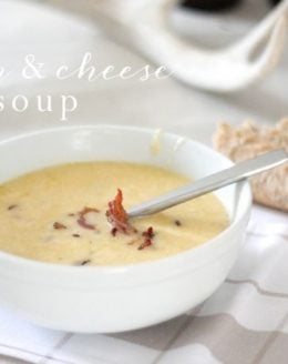 bacon beer & cheese soup recipe