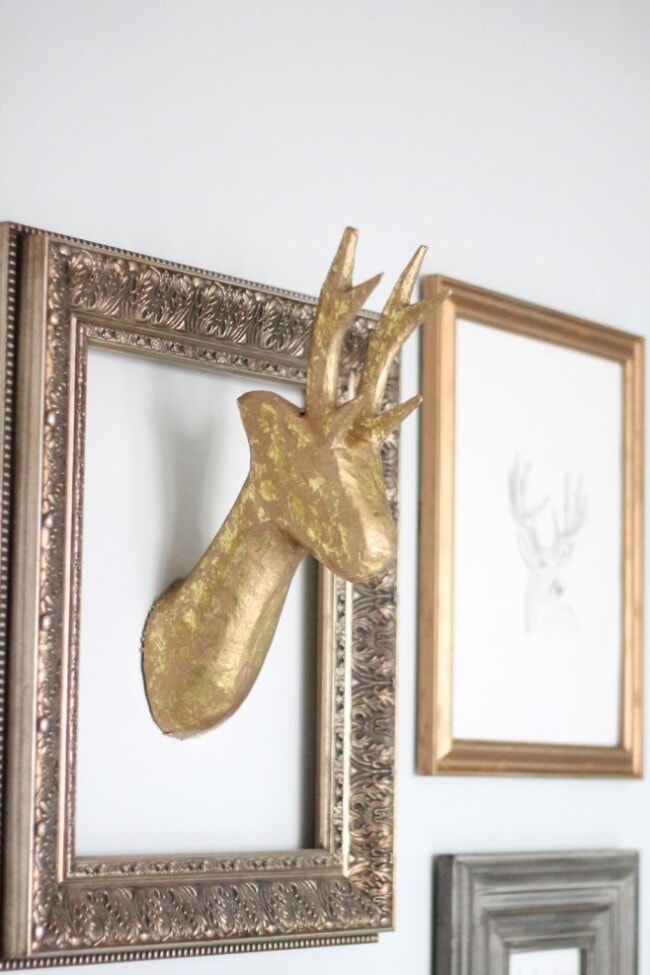 DIY Paper Mache Stag