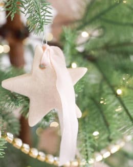 salt dough ornament