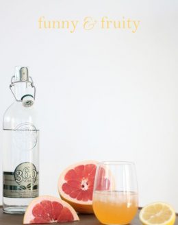 signature drink recipe for a Cocktails & Commercials watch party | the anti Super Bowl