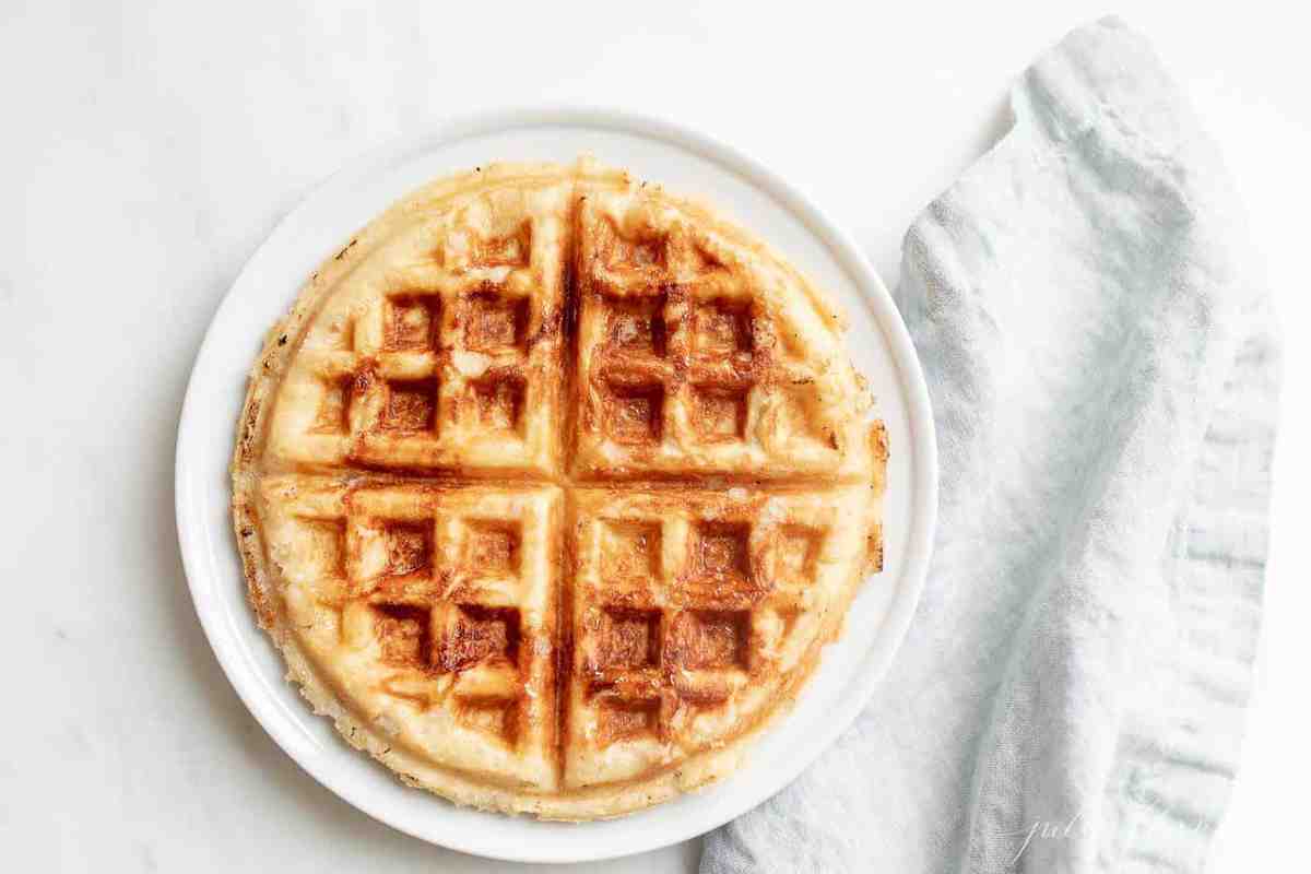 authentic belgian waffle recipe