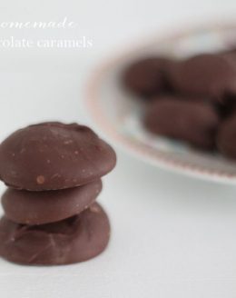 homemade chocolate red wine caramels recipe - incredibly easy & delicious!