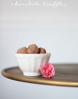 make homemade truffles with ease click to get the decadent recipe at julieblanner.com