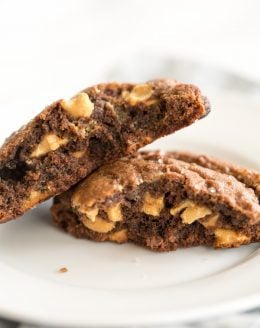 the best chocolate cookies recipe with peanut butter chips