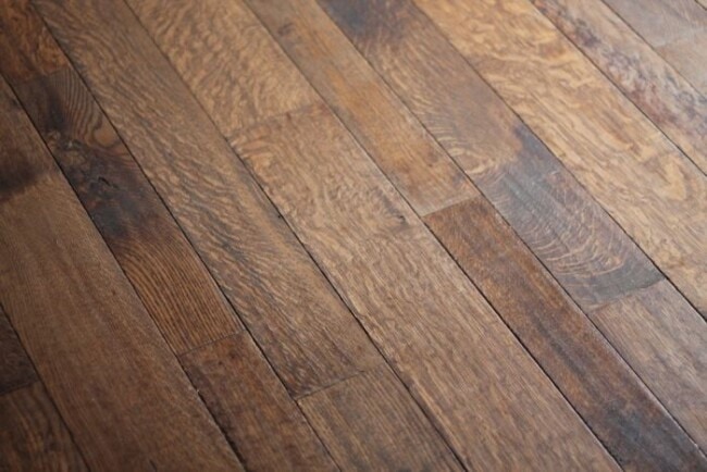 All About Hand Scraped Wood Floors | Julie Blanner