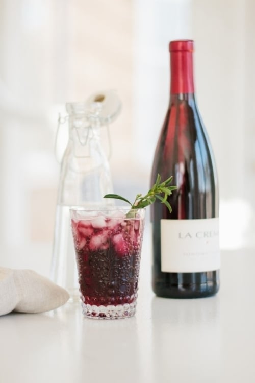 Red Wine Spritzer Julie Blanner