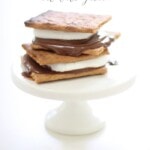 Make s'mores on the grill for a classic after dinner dessert