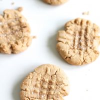 Sweet & Salty Peanut Butter Cookies