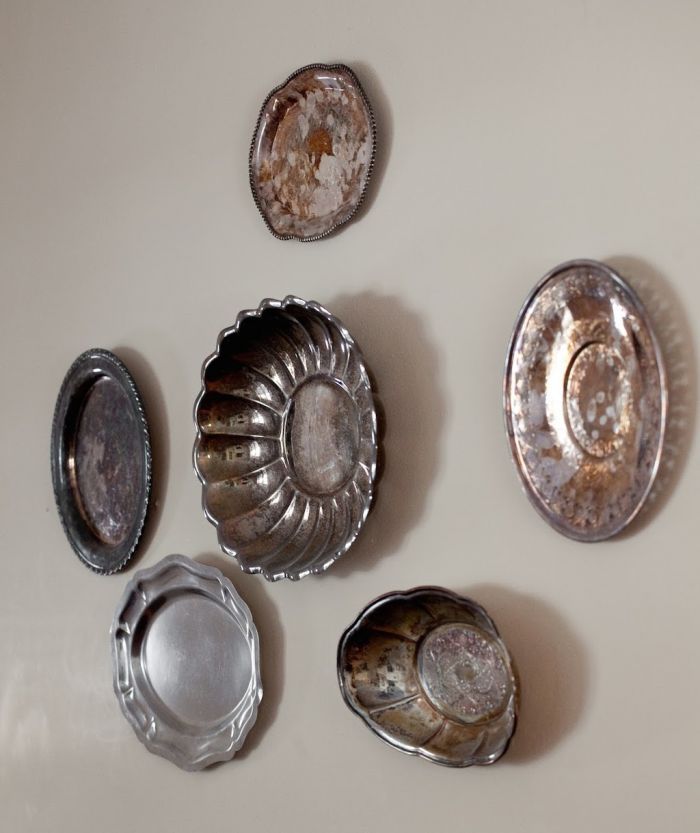 Learn how to hang platters to give your home decor warmth & interest