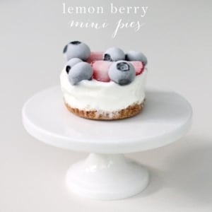 Lemon Berry Pie - refreshing summer dessert recipe