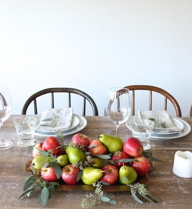 A step-by-step tutorial to create a 5 minute fall centerpiece for less than $10