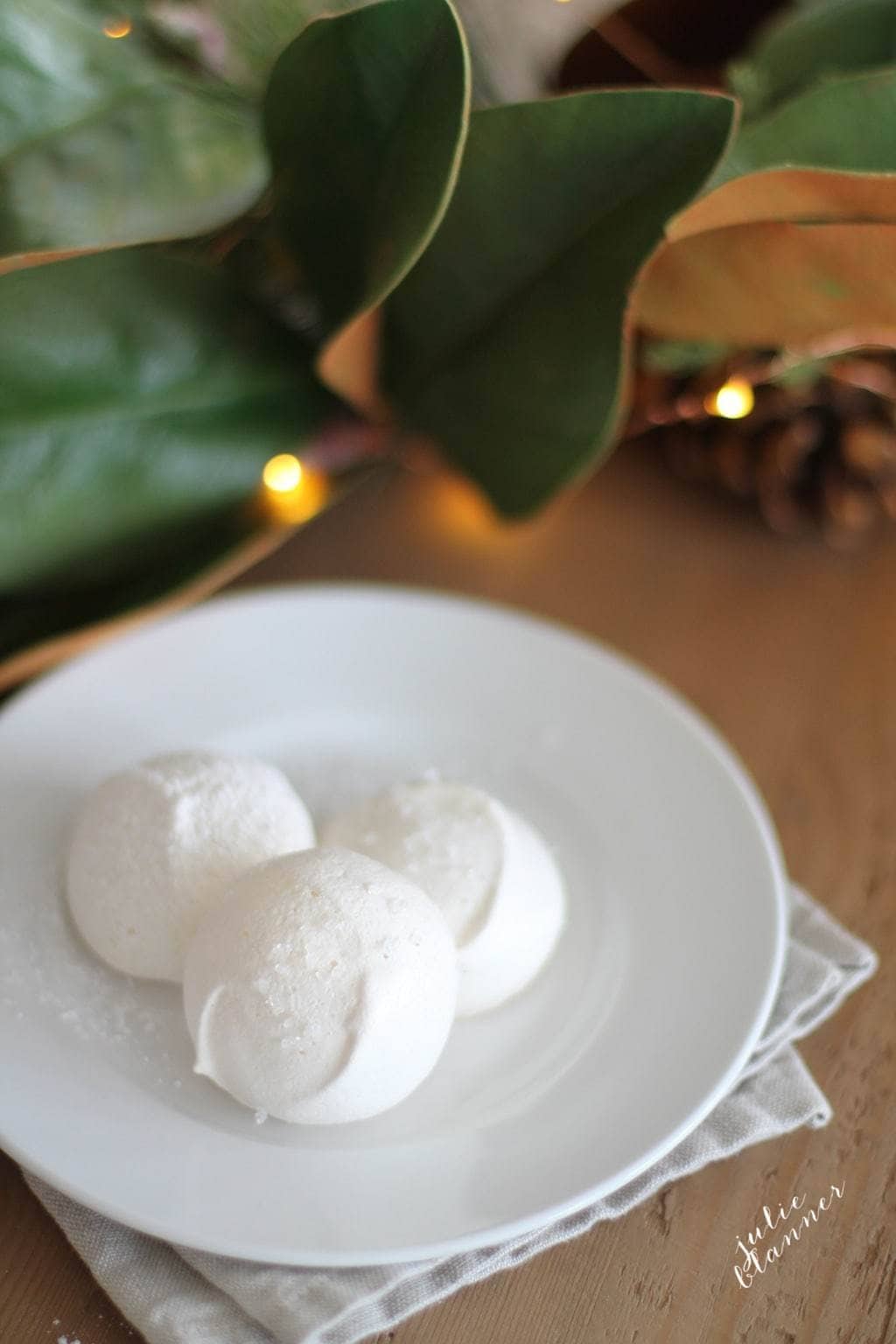 2 Ingredient Christmas Cookies made from staple ingredients! Snowballs!